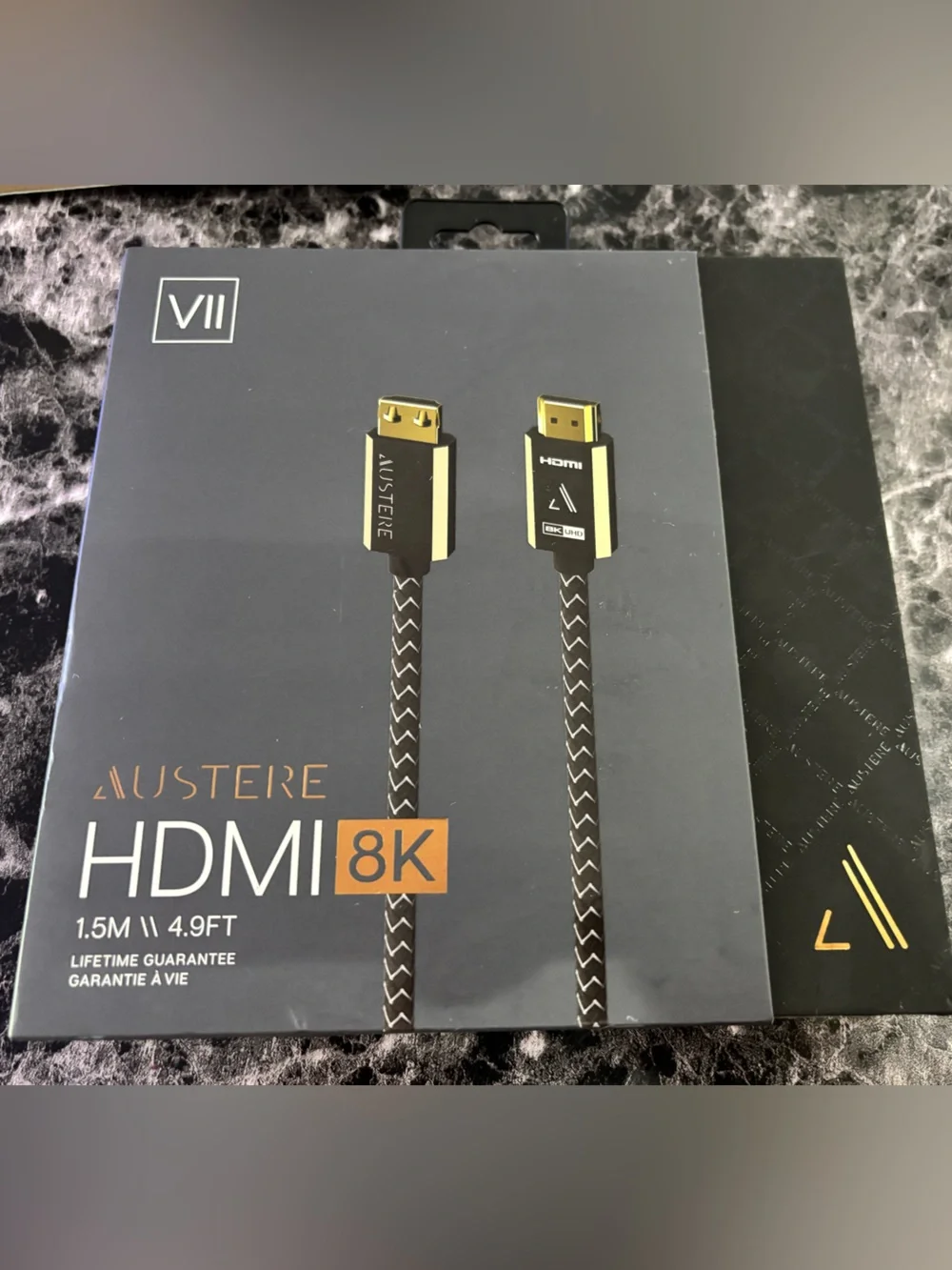 NIB Austere VII HDMI 8K 1.5 M/4.9 FT Cable